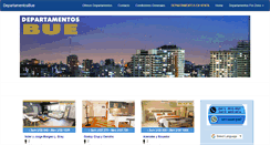 Desktop Screenshot of departamentosbue.com